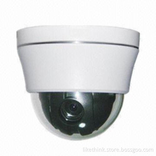 720P HD IP High-speed Dome Camera with H.264, Onvif, 4-inch Indoor Camera, Without IR LEDs